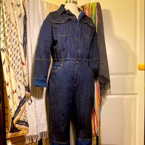 NWT Universal Standard x Erdem Myrtle Denim Jumpsuit - Size S